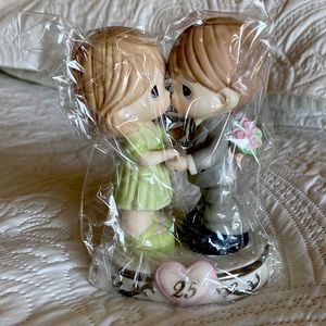 Precious Moments Porcelain Figurines “Through the Years- 25th Anniversary”